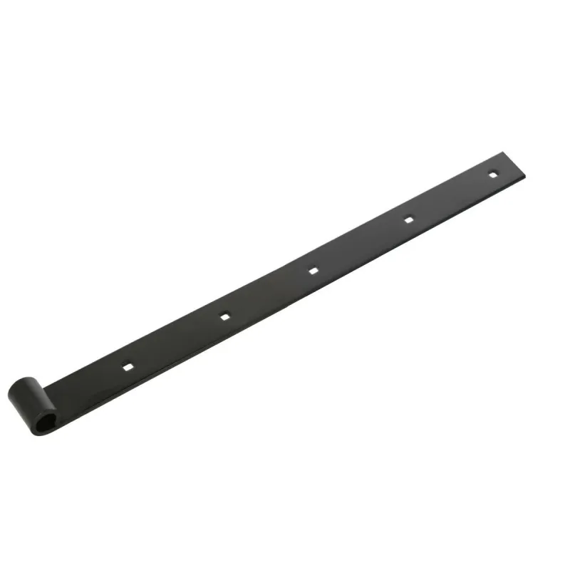Zawias pasowy 4300-1000 prosty czarny