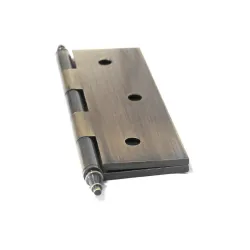 Zawias mosiężny 70x50mm złoto antyczne splatany 2szt. mod. 1003 DIS