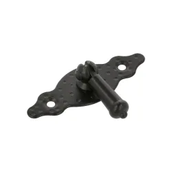 Uchwyt meblowy czarny kołatka 80x28mm mod.1004 DIS