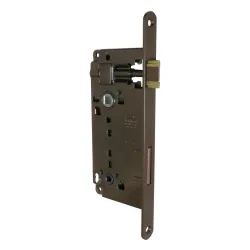 Zamek drzwiowy łazienkowy 90/50 brązowy F18 PATENT GRANDE