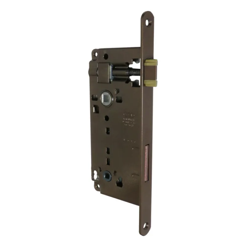 Zamek drzwiowy łazienkowy 90/50 brązowy F18 PATENT GRANDE
