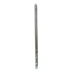 Zasuwa czołowa 18mm dł. 600 Air gap 4mm srebrna