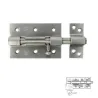 Zasuwka 454-100 INOX z otworem na kłódkę