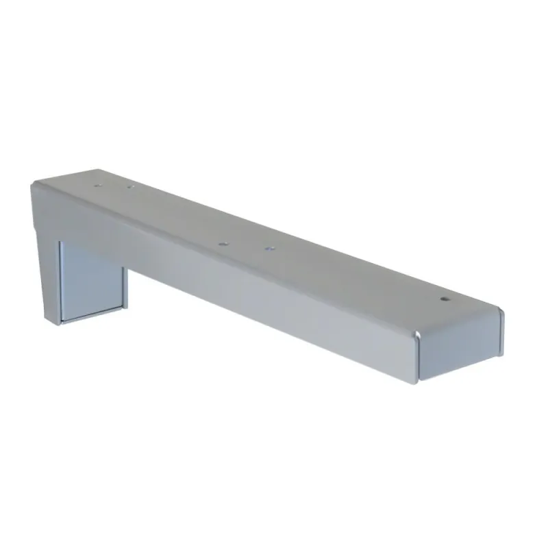 Wspornik pod umywalkę stalowy srebrny 100x400mm MENSOLA LAVABO
