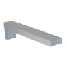 Wspornik pod umywalkę stalowy srebrny 100x400mm MENSOLA LAVABO