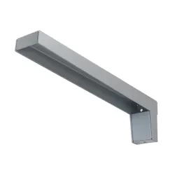 Wspornik pod umywalkę stalowy srebrny 100x400mm MENSOLA LAVABO