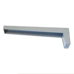 Wspornik pod umywalkę stalowy srebrny 100x400mm MENSOLA LAVABO