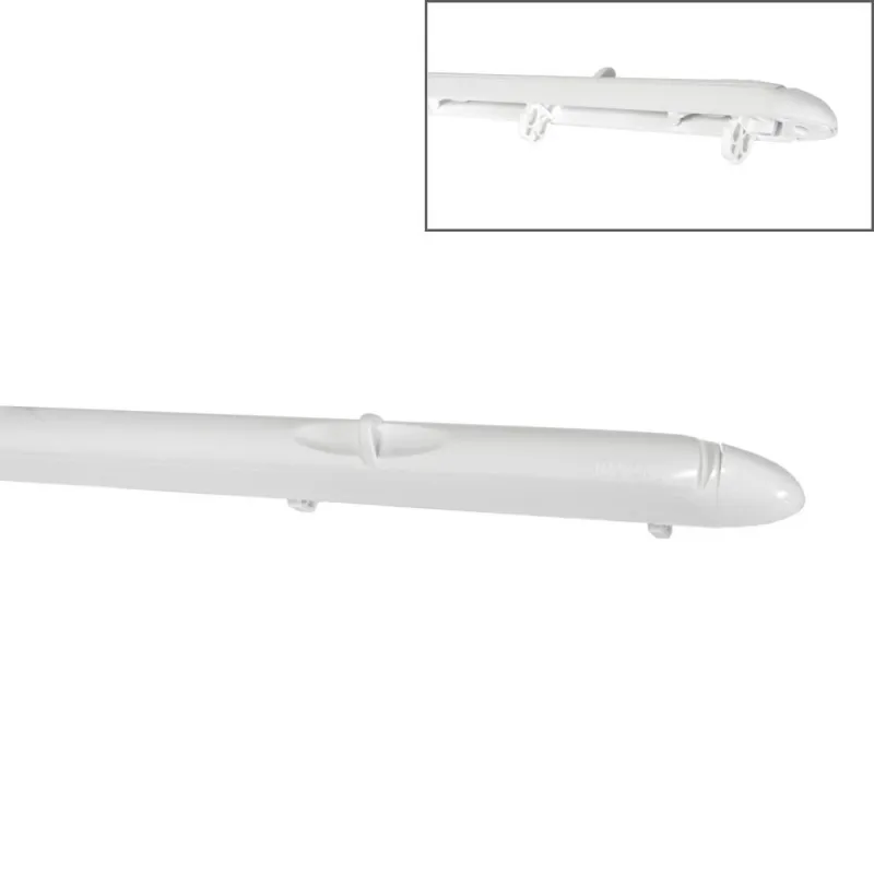 Nawiewnik 497mm biały 5000EA przykręcany lub wciskany mod.XS13
