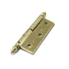 Zawias meblowy 51x36mm mosiądzowany PRAWY (pl) mod. 541