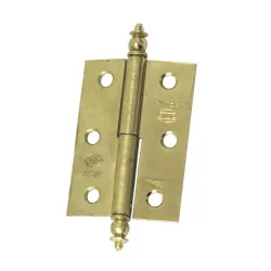Zawias meblowy 51x36mm mosiądzowany PRAWY (pl) 2szt. mod. 541 BAG