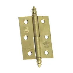 Zawias meblowy 51x36mm mosiądzowany LEWY (pl) mod. 541 EAN