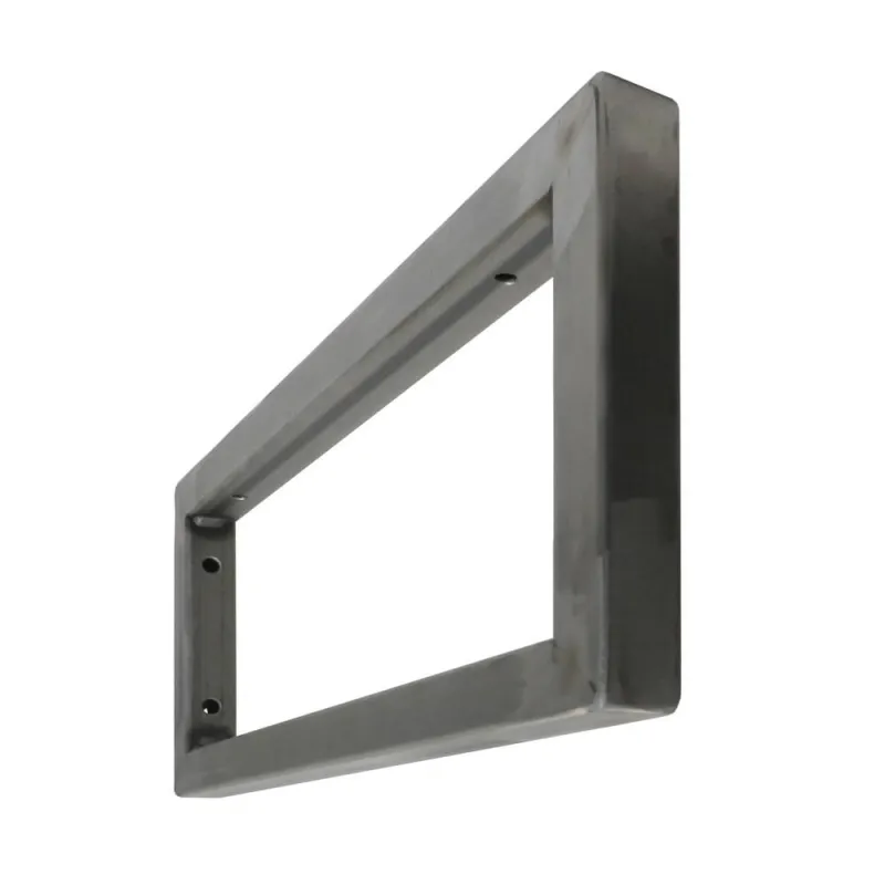 Wspornik półki stal surowa 180x400 mm mod. LOFT 40