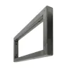 Wspornik półki stal surowa 180x400 mm mod. LOFT 40