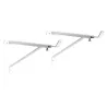 Wspornik pod umywalkę regulowany 260-420x175mm biały MENSOLA PILOZZO