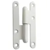 Zawias 110x55 NF BR G Lewy /72 Biały J530330 RAL 9010