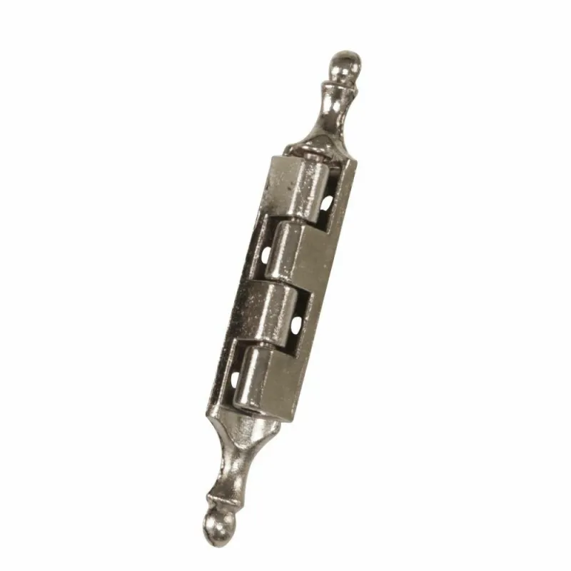 Zawias meblowy 95x54mm niklowany ozdobny mod. 557