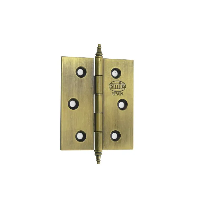 Zawias mosiężny 60x50mm złoto antyczne splatany mod. 1003