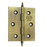 Zawias mosiężny 60x50mm złoto antyczne splatany mod. 1003