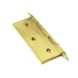 Zawias mosiężny lakierowany 60x50mm splatany mod. 1003