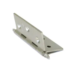 Zawias mosiężny 60x50mm chrom mat splatany mod. 1003