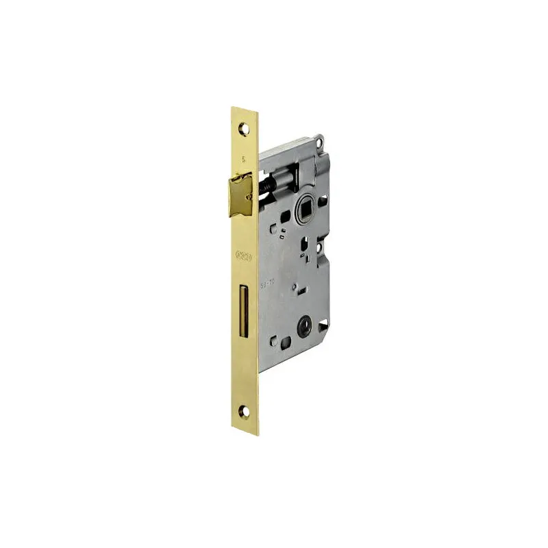 Zamek łazienkowy 70/50 mosiądzowany czoło 20x188 prost. PATENT Piccola