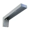 Wspornik pod umywalkę stalowy srebrny 300x100mm MENSOLA LAVABO