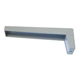Wspornik pod umywalkę stalowy srebrny 300x100mm MENSOLA LAVABO