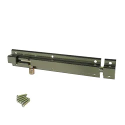 Zasuwka aluminiowa 150x30mm brązowa / zieleń khaki mod. 500