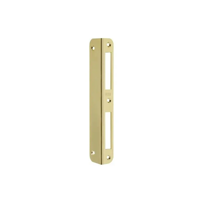 Zaczep do zamka EUROPA kątowy 20x170x20mm mosiądzowany