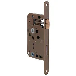 Zamek drzwiowy łazienkowy 78/55 brąz F20x235 EUROPA