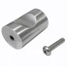 Gałka meblowa 1-25 INOX WYPRZEDAŻ