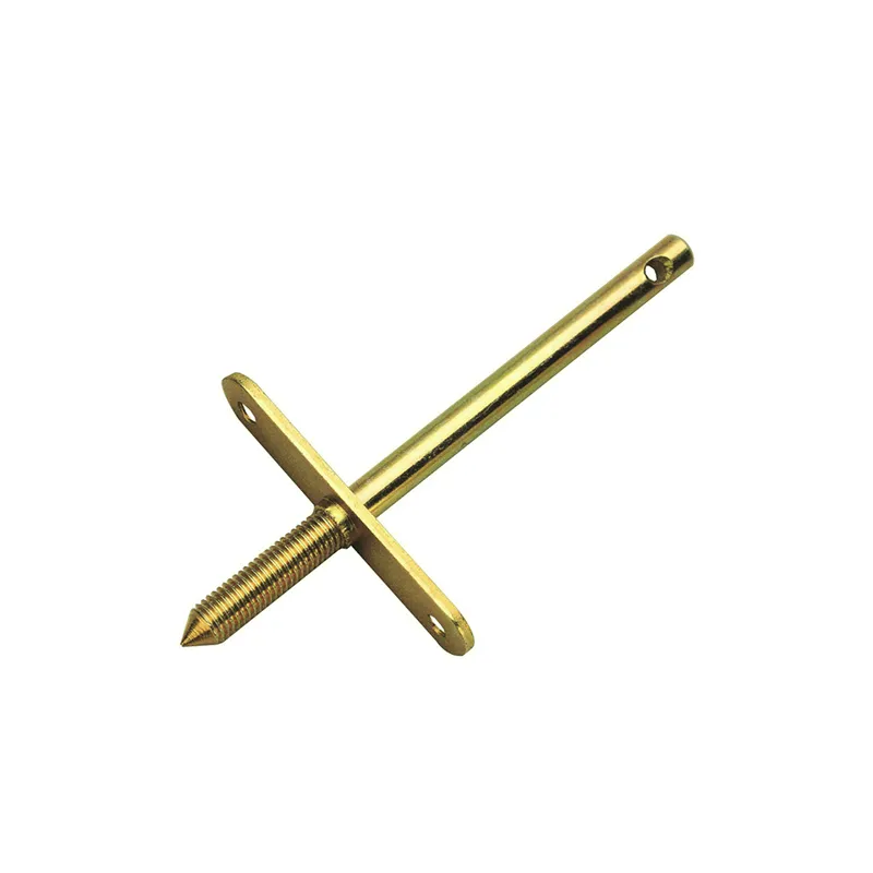 Wspornik półki wkręcany niewidoczny ukryty 9x250mm żółty ocynk mod.20