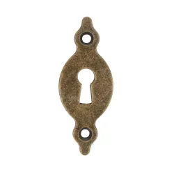 Szyld Szyldzik na kluczyk 25x65x1,5mm złoto antyczne mod.11