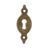 Szyld Szyldzik na kluczyk 25x65x1,5mm złoto antyczne mod.11