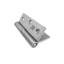 Zawias do drzwi 80x60mm stal nierdzewna INOX rozłączny PRAWY (pl) mod. 2077
