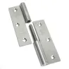 Zawias do drzwi 90x60mm  stal nierdzewna INOX rozłączny LEWY (pl) mod. 2077