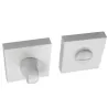 Szyld WC rozeta kwadratowa 50x50mm biały mat t.4 mod. 201W310