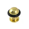Odbój drzwiowy 22x30mm złoty / czarny odbojnik podłogowy mod. 203