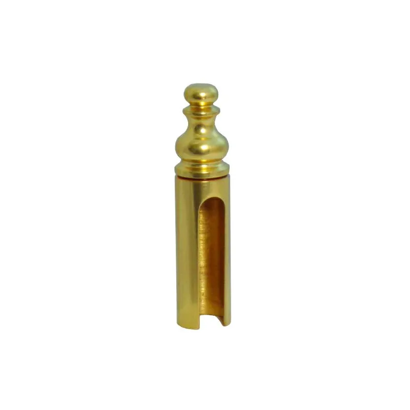Osłonka zawiasu wkręcanego fi. 14mm antyczne francuskie złoto mod. 3154