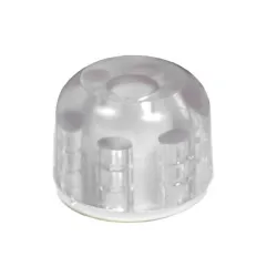 Odbój drzwiowy 30x23mm transparentny odbojnik podłogowy mod. CILINDRO ref. 496