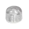 Odbój drzwiowy 30x23mm transparentny odbojnik podłogowy mod. CILINDRO ref. 496