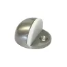Odbój drzwiowy 45x25mm nikiel satyna / biały odbojnik podłogowy mod. 101