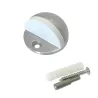 Odbój odbojnik podłogowy 43mm INOX / biały mod. 101