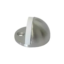 Odbój odbojnik podłogowy 43mm INOX / biały mod. 101