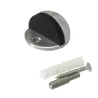 Odbój odbojnik podłogowy 45x26mm INOX / czarny mod. 100