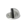 Odbój odbojnik podłogowy 45x26mm INOX / czarny mod. 100