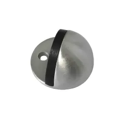 Odbój odbojnik podłogowy 45x26mm INOX / czarny mod. 100