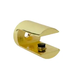 Podpórka uchwyt do półki szklanej 10mm złoty połysk mod. 35