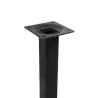 Noga 3-25x25x500 kwadrat czarna DIS
