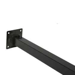 Noga 3-25x25x500 kwadrat czarna DIS